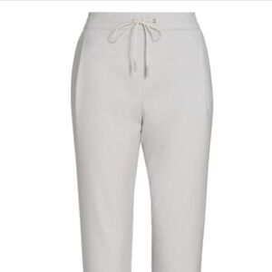 Women's Embellished Pocket Wool Joggers - Dune - Size 8 NWT MSRP $775